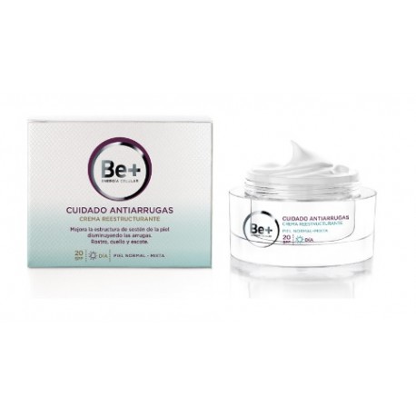 Be+ Crema Reestructurante SPF 20 piel normal y mixta 50 ml