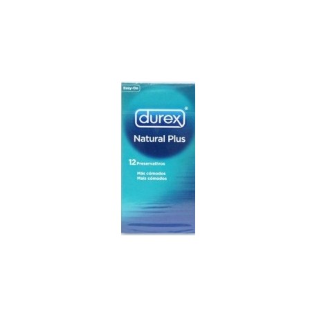 Durex Natural Plus 12 preservativos