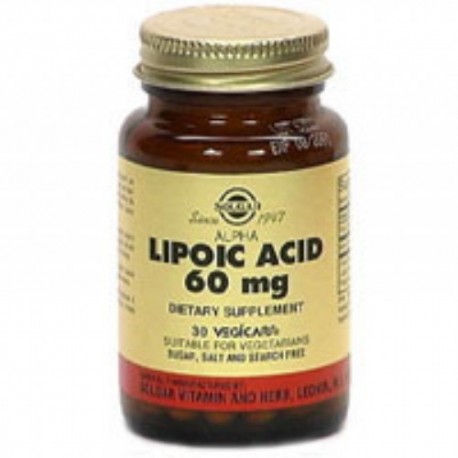 Solgar Acido Alfa Lipoico 60 mg 30 caps