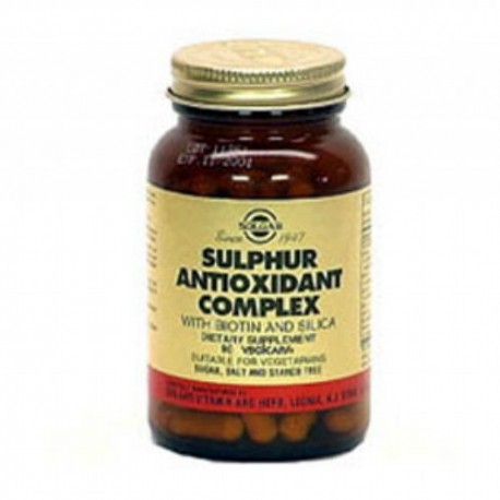 Solgar Complejo de Antioxidantes Azufrados 90 caps