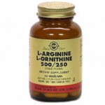 Solgar L-Arginina / L-Ornitina 500/250 mg. 50 cap