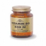 Solgar Vitamina D3 600ui (15 mcg) 60 caps